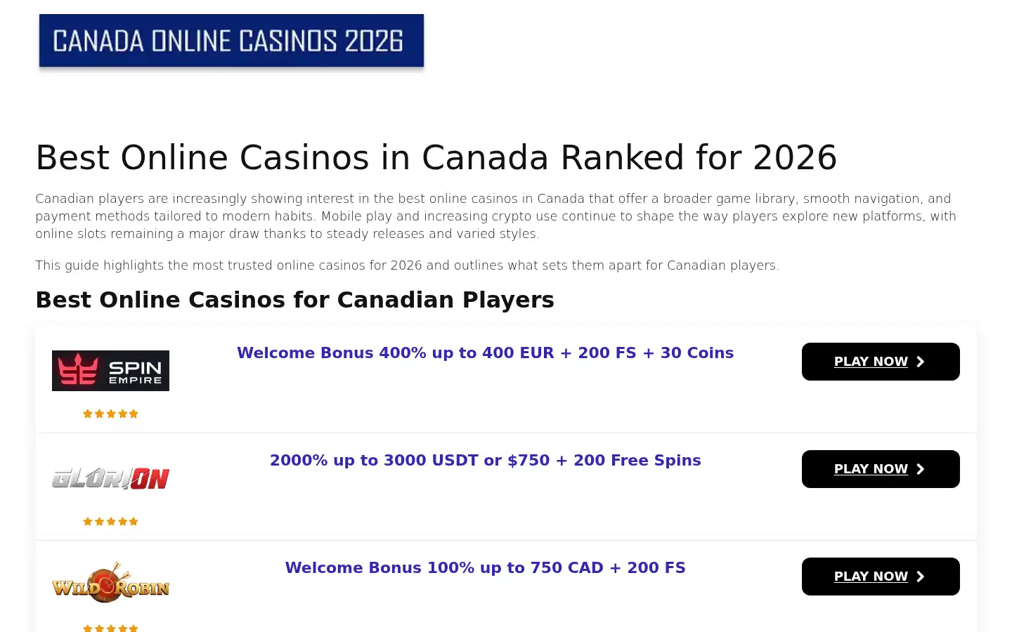 Screenshot of winna1.ca