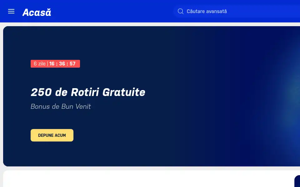 Screenshot of winner.ro