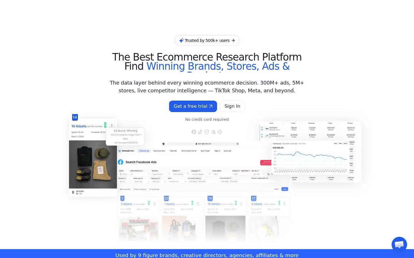 Screenshot of winninghunter.com