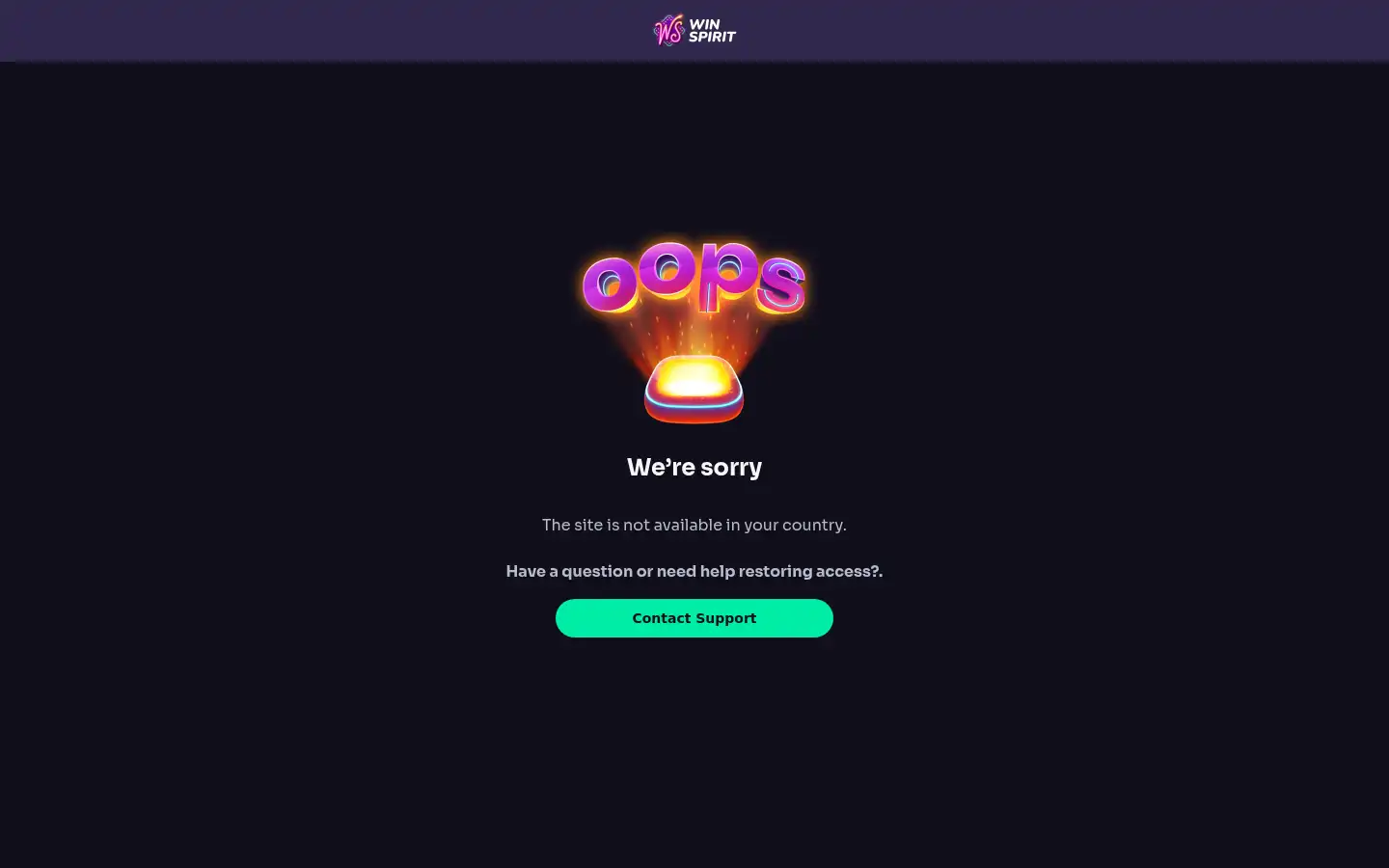 Screenshot of winspirit-de.com