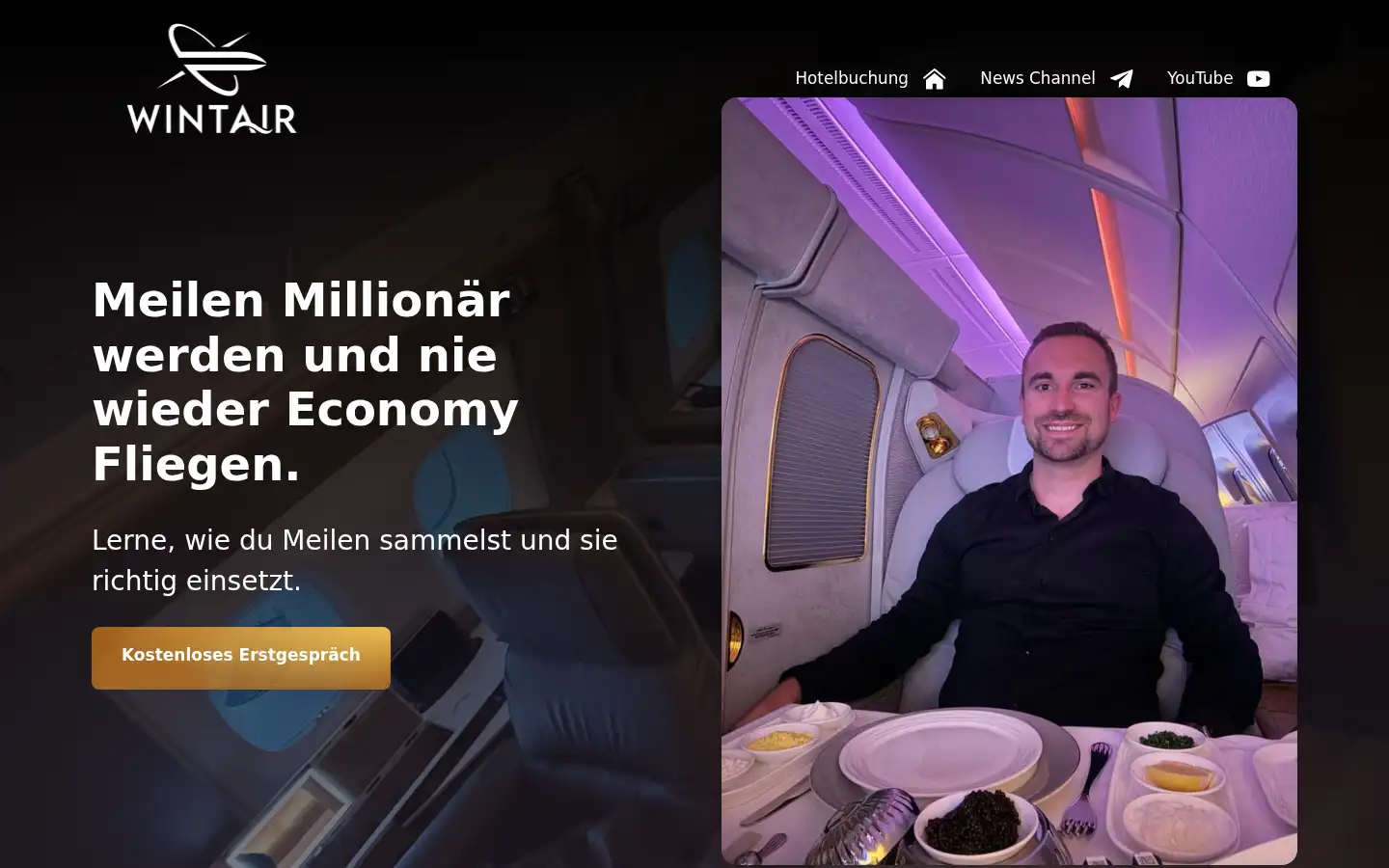 Screenshot of wintair.de