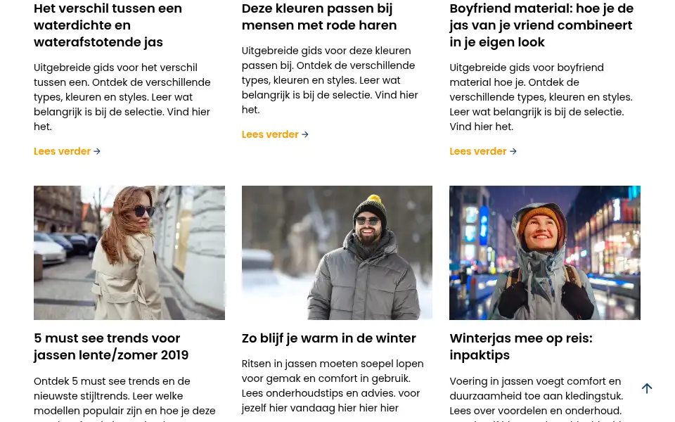 Screenshot of winterjassen.com