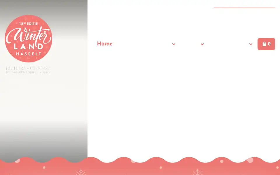 Screenshot of winterland.be