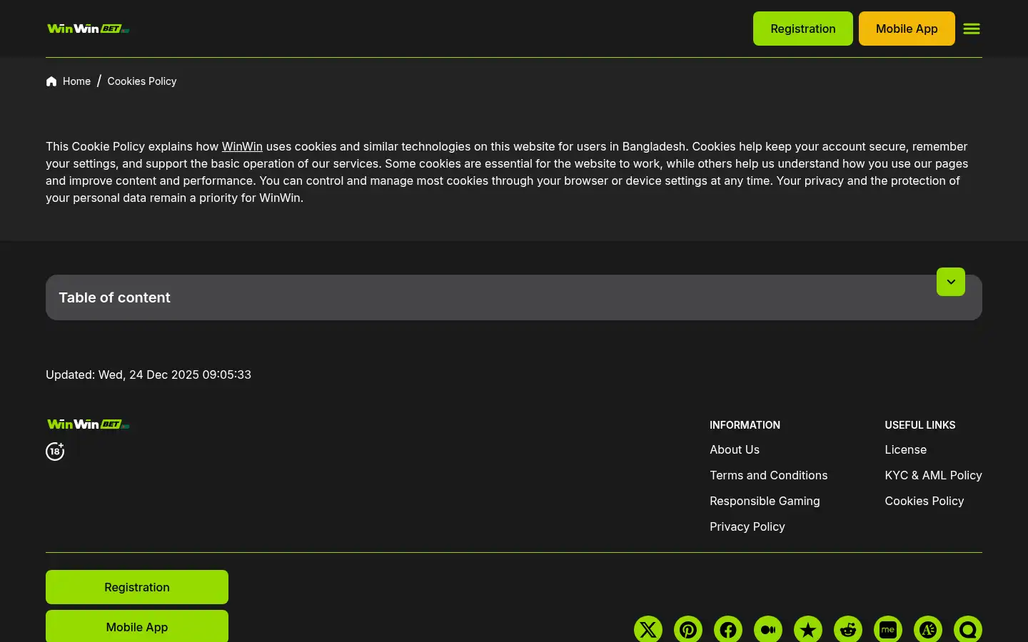 Screenshot of winwinonline-bd.com