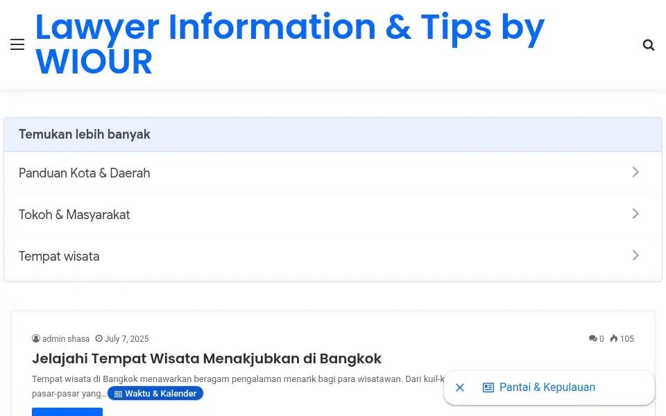 Screenshot of wiour.com