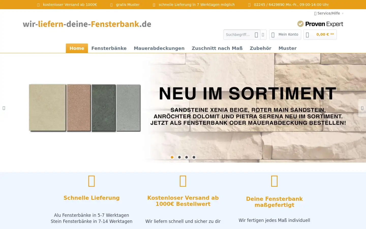 Screenshot of wir-liefern-deine-fensterbank.de