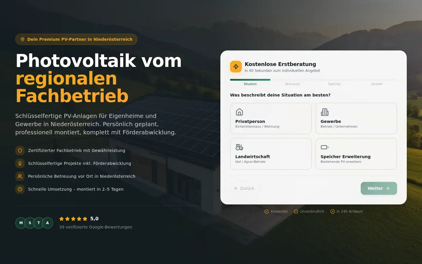 Screenshot of wirbauendeinepv.at