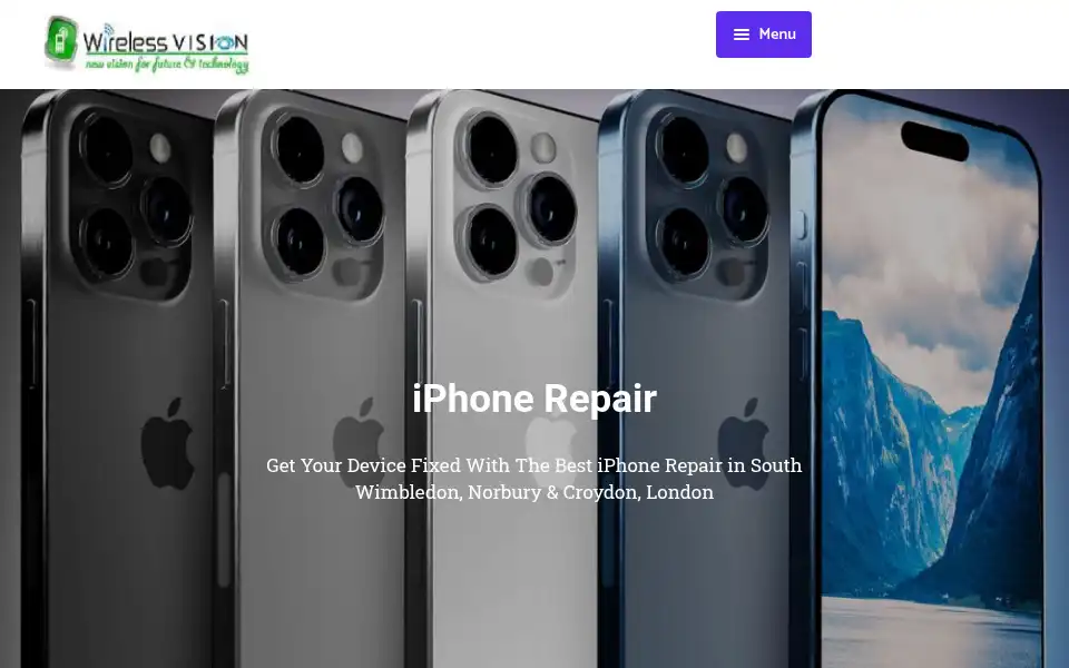Screenshot of wirelessvision.co.uk