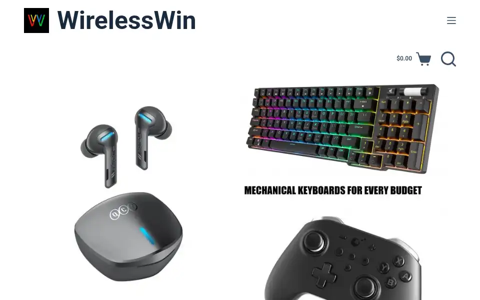 Screenshot of wirelesswin.com