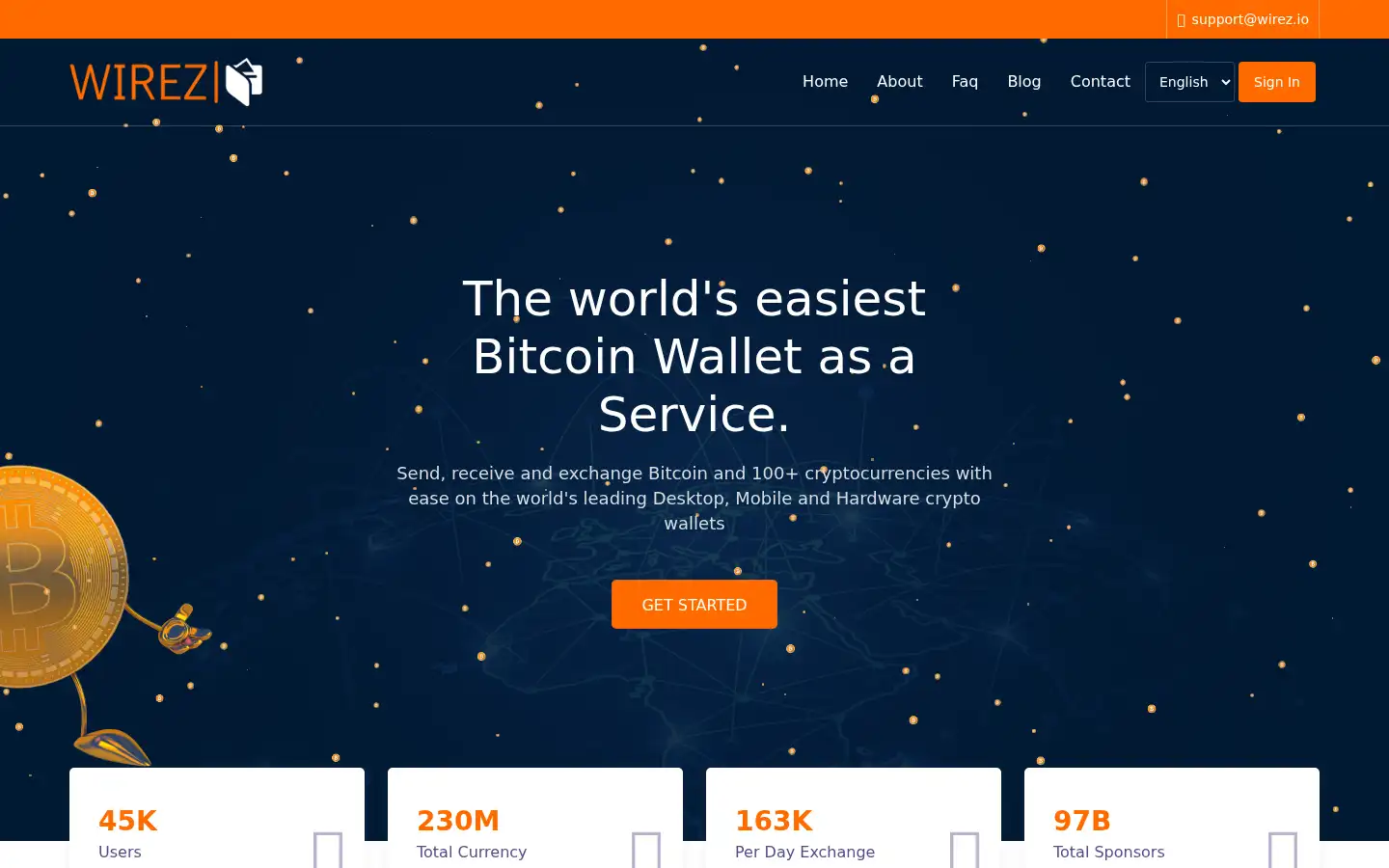 Screenshot of wirez.io