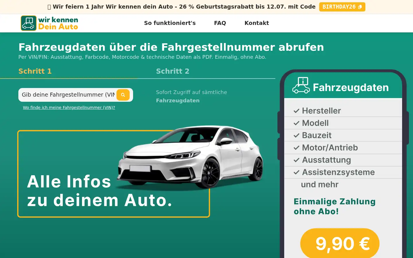Screenshot of wirkennendeinauto.de