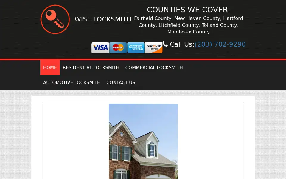 Screenshot of wiselocksmith.net