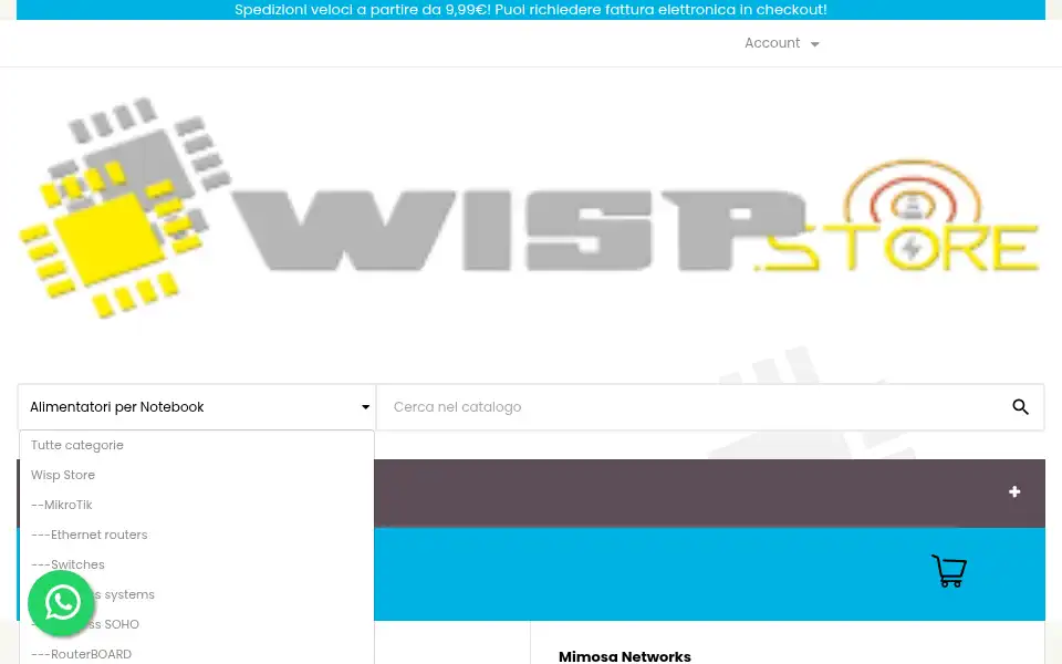 Screenshot of wisp.store