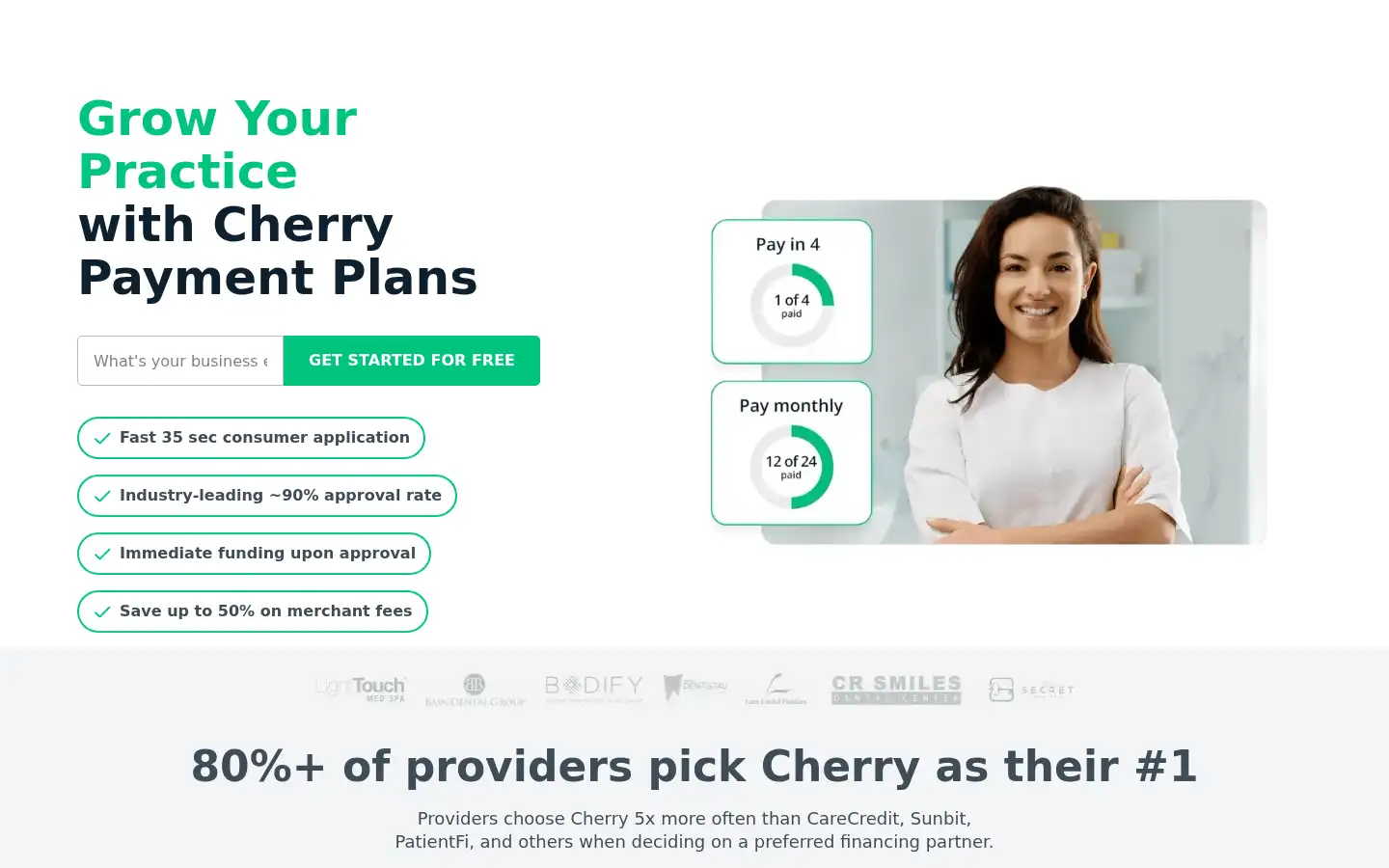 Screenshot of withcherry.com