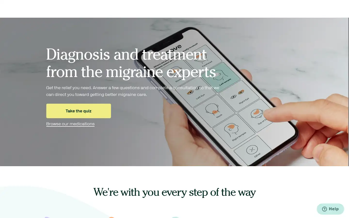 Screenshot of withcove.com