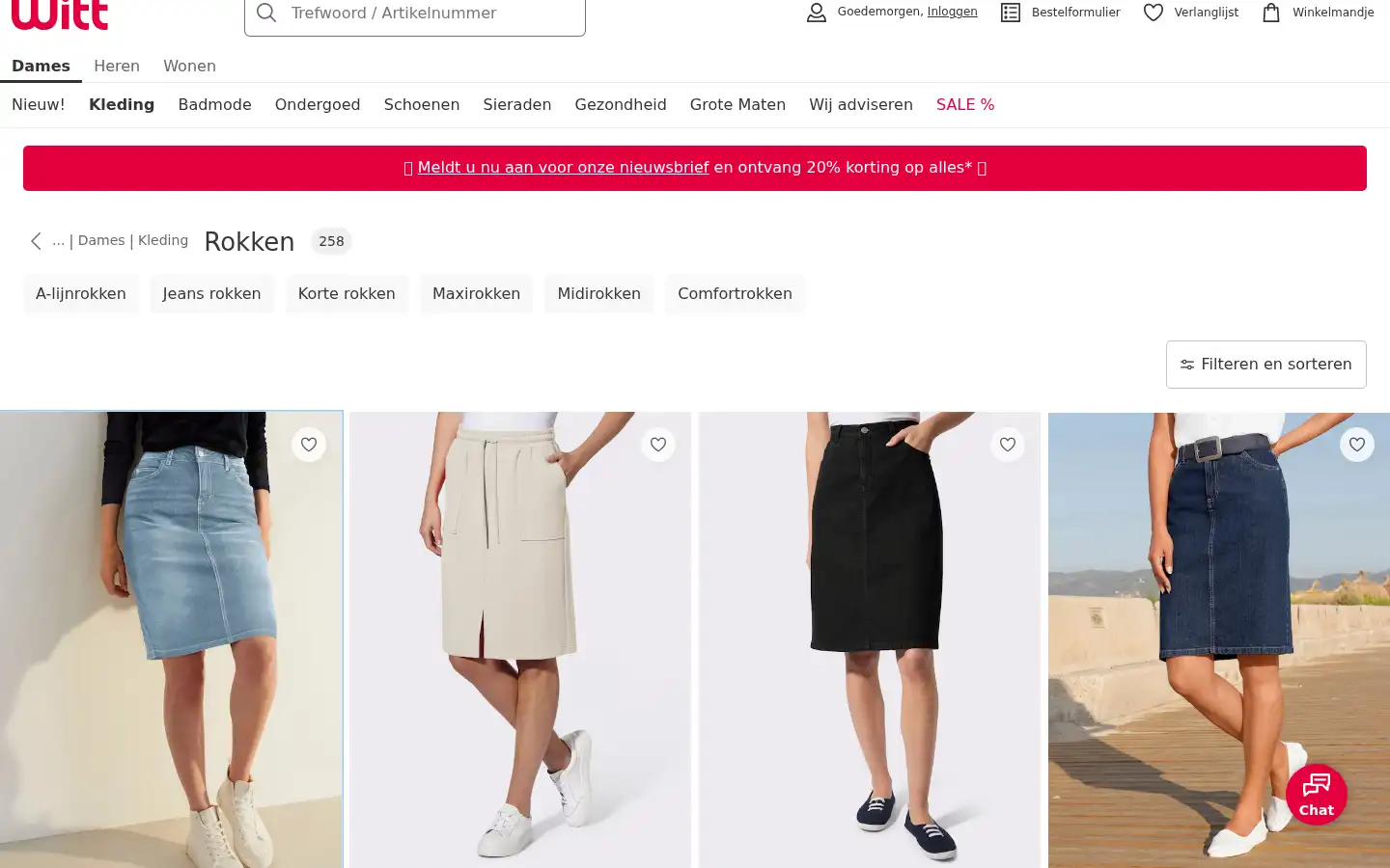 Screenshot of witt-international.nl