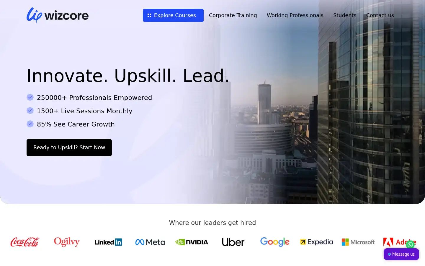Screenshot of wizcore.co.uk