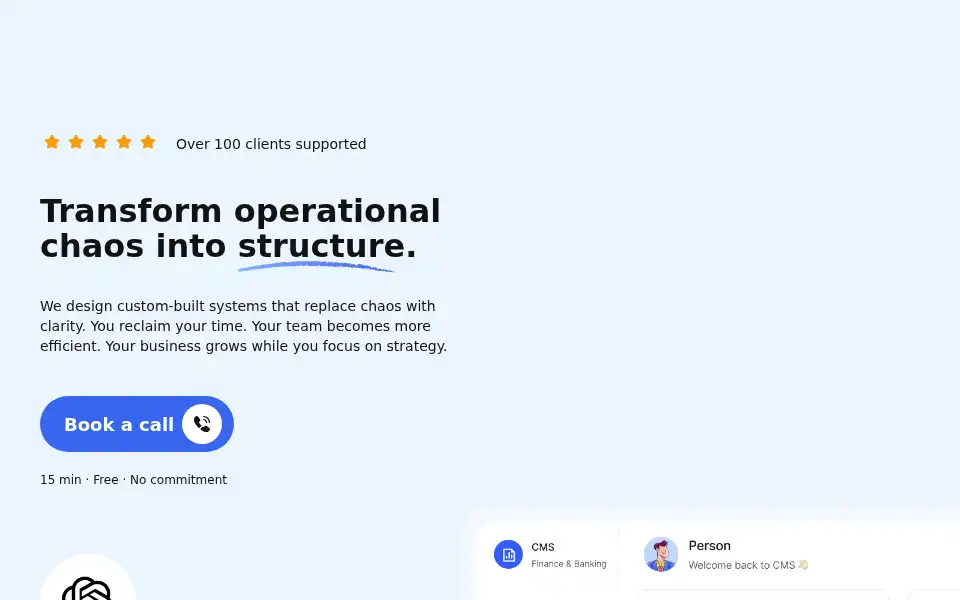 Screenshot of wizus.io