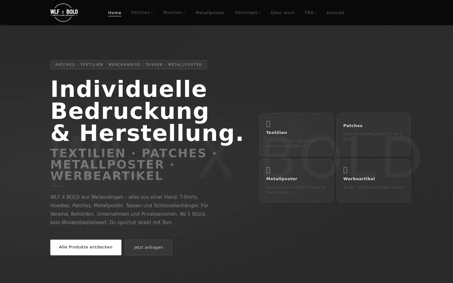 Screenshot of wlfxbold.de