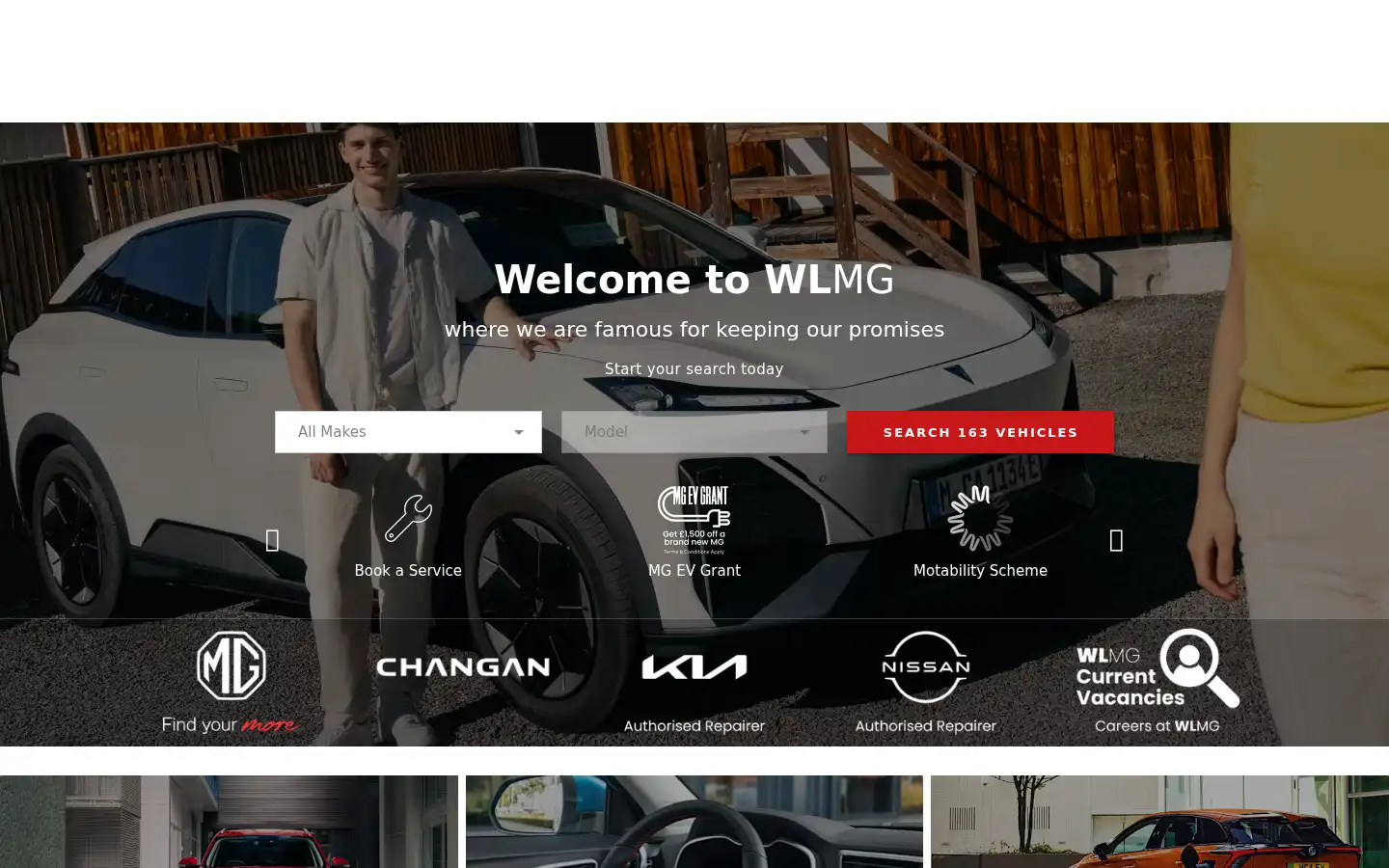 Screenshot of wlmg.co.uk