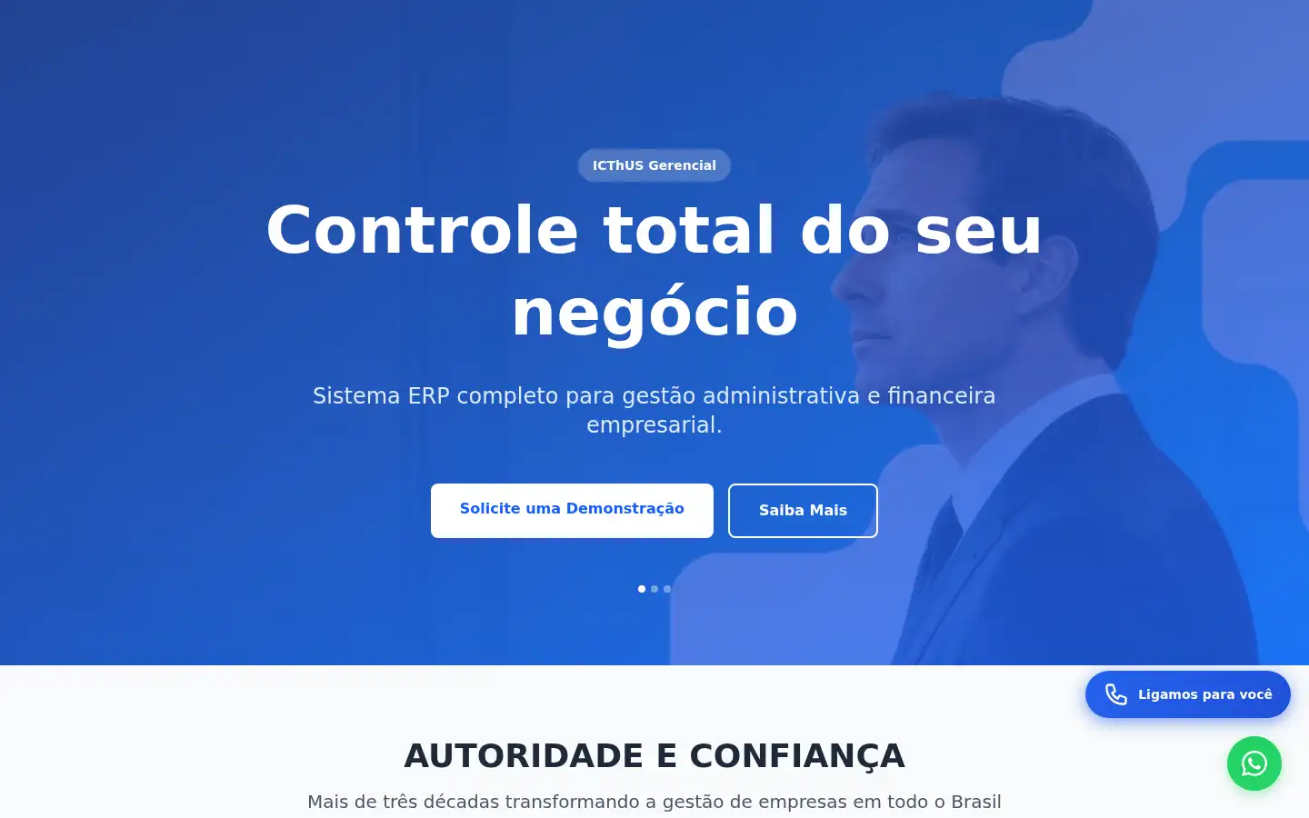 Screenshot of wmsistemas.inf.br