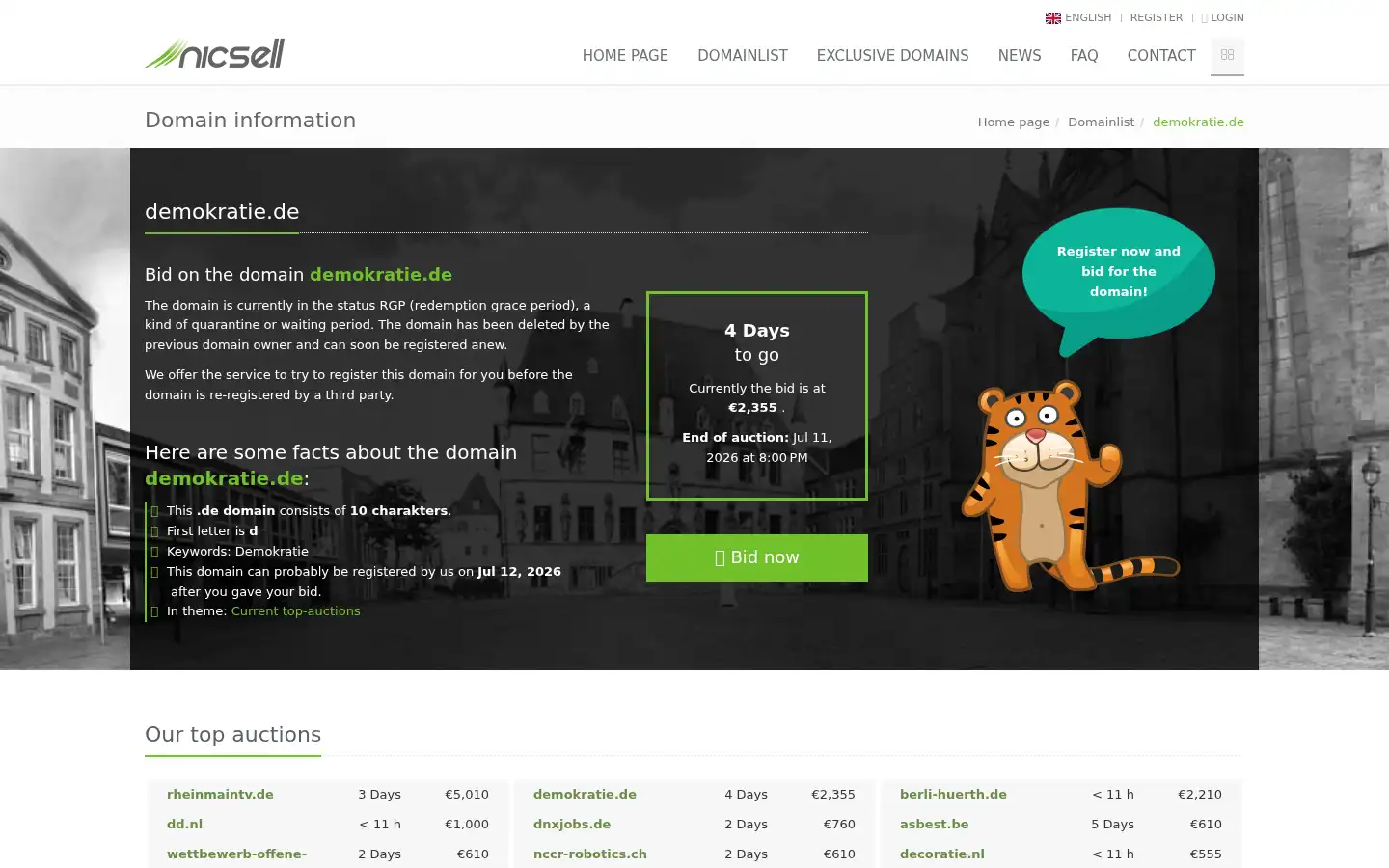 Screenshot of wnm-group.de