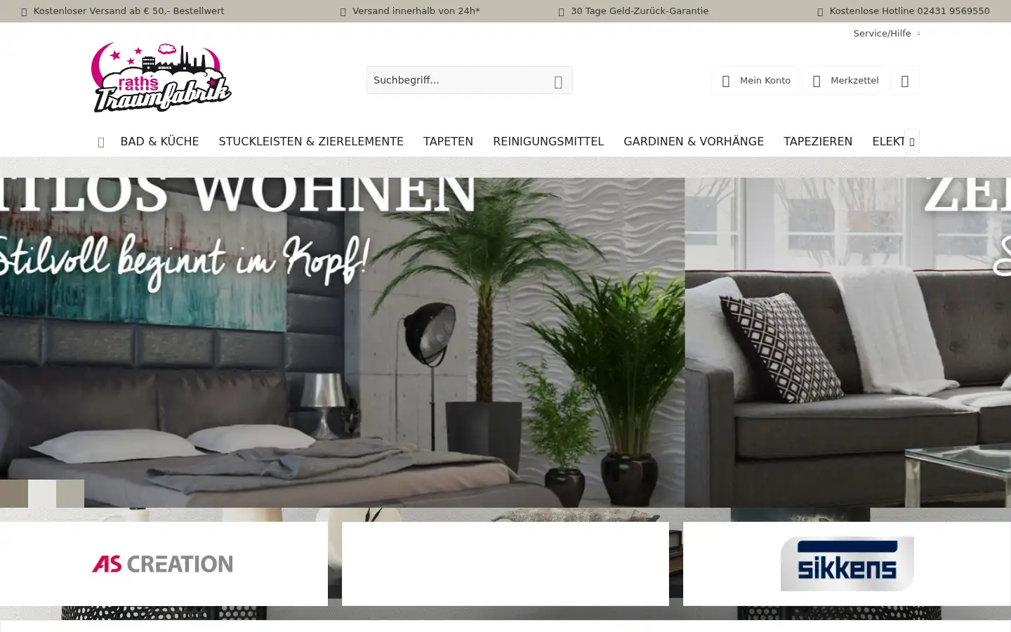 Screenshot of wohn-idee24.de