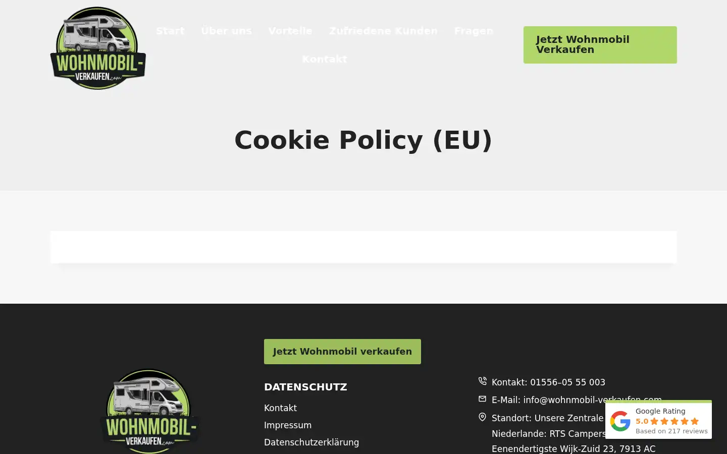 Screenshot of wohnmobil-verkaufen.com