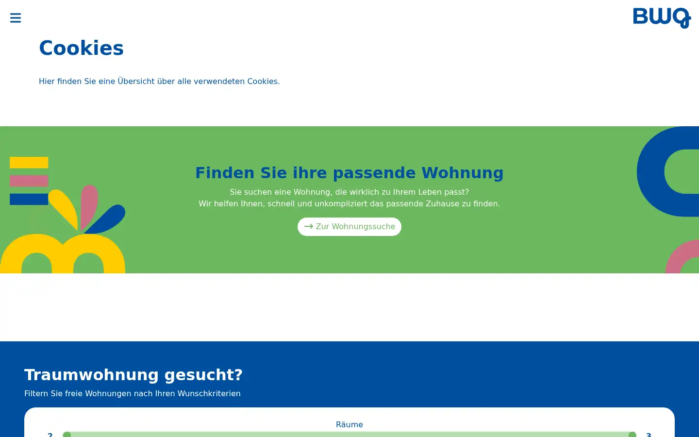 Screenshot of wohnungen-borna.de
