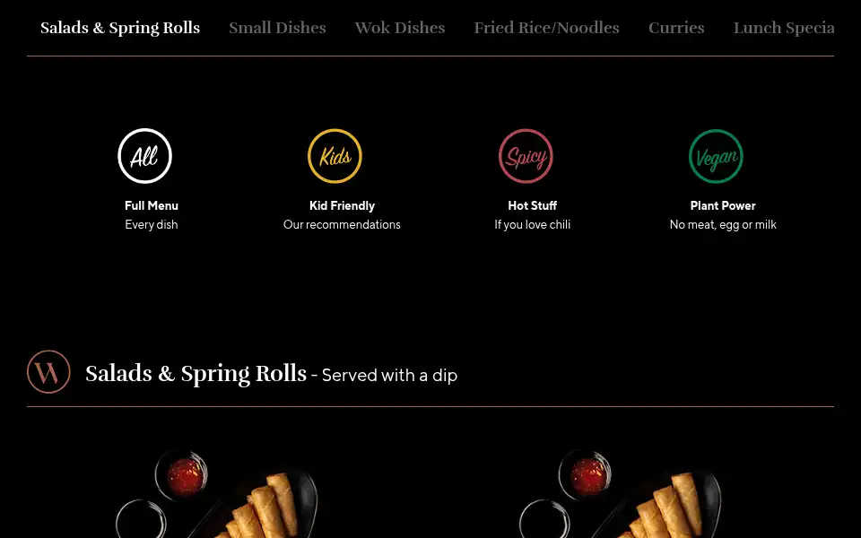Screenshot of wok.dk