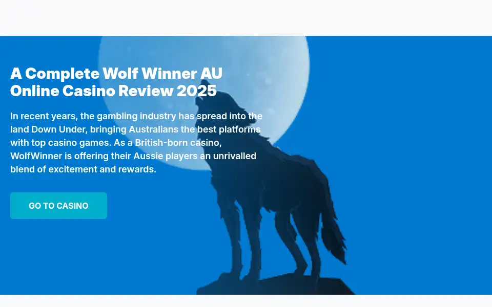Screenshot of wolf-winner-casino.bet