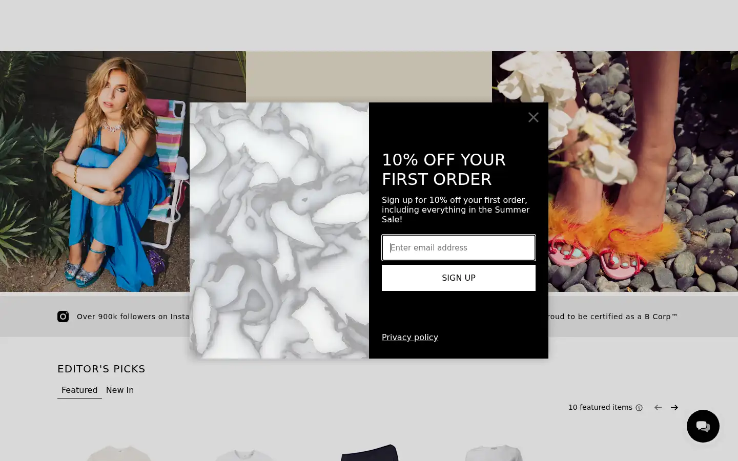 Screenshot of wolfandbadger.com