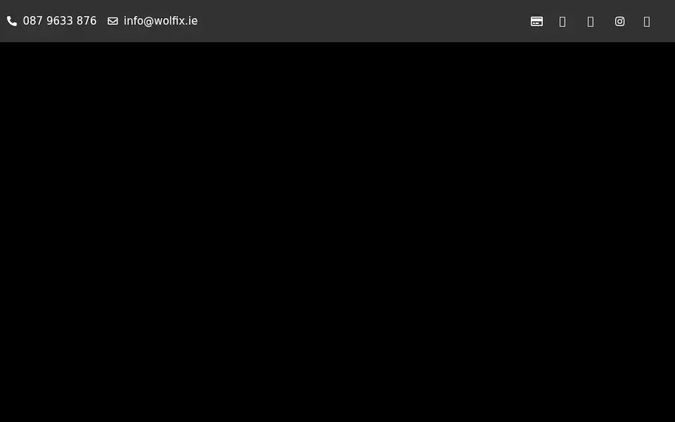Screenshot of wolfix.ie