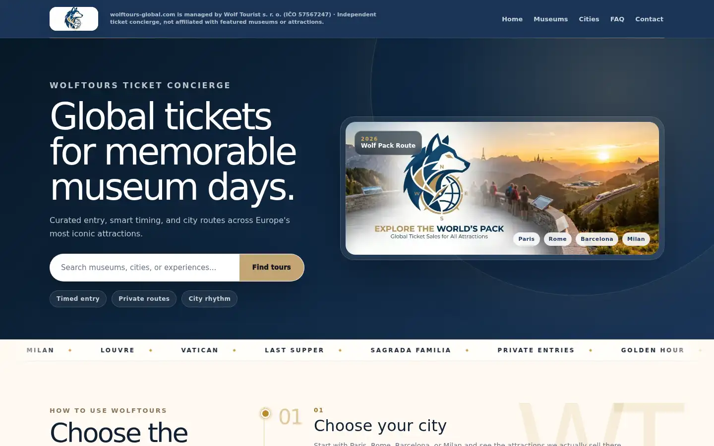 Screenshot of wolftours-global.com