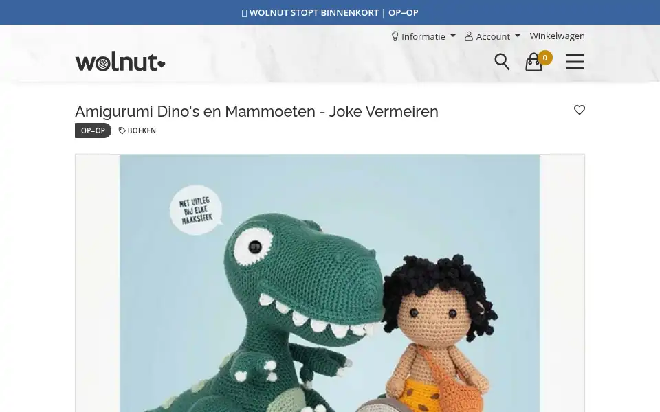 Screenshot of wolnut.be