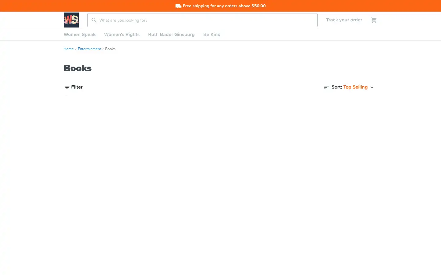 Screenshot of womenspeak.shop