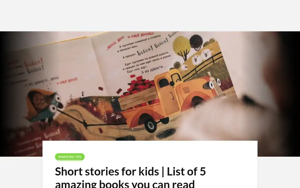 Screenshot of wonderparenting.com