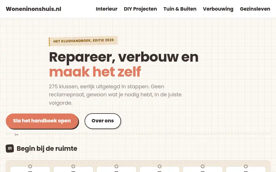 Screenshot of woneninonshuis.nl