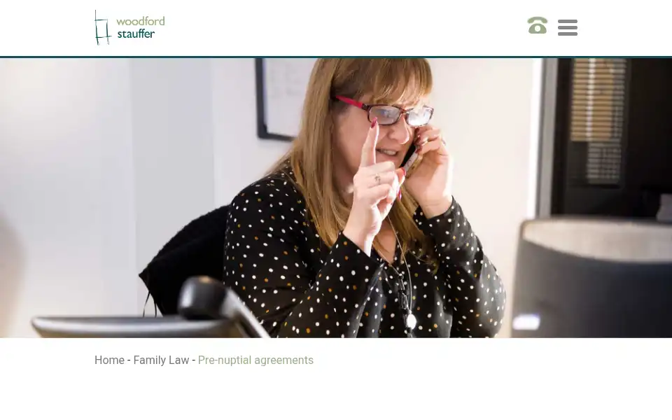Screenshot of woodfordstauffer.co.uk