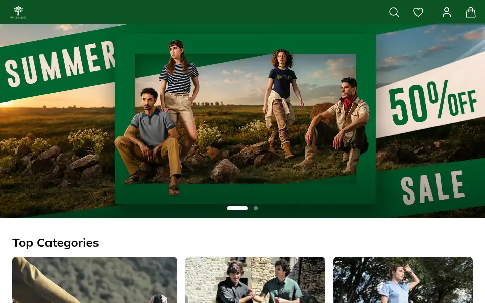 Screenshot of woodlandworldwide.com