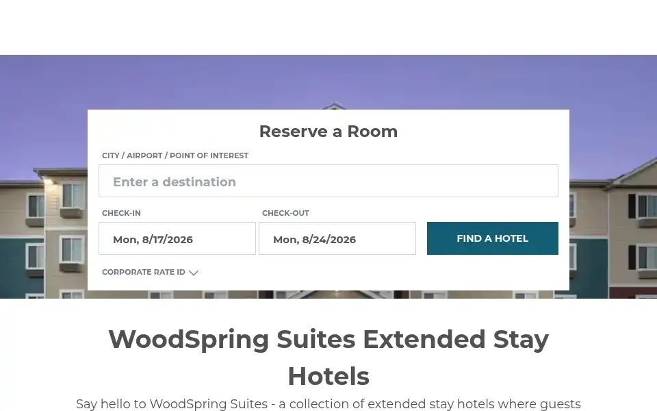 Screenshot of woodspring.com