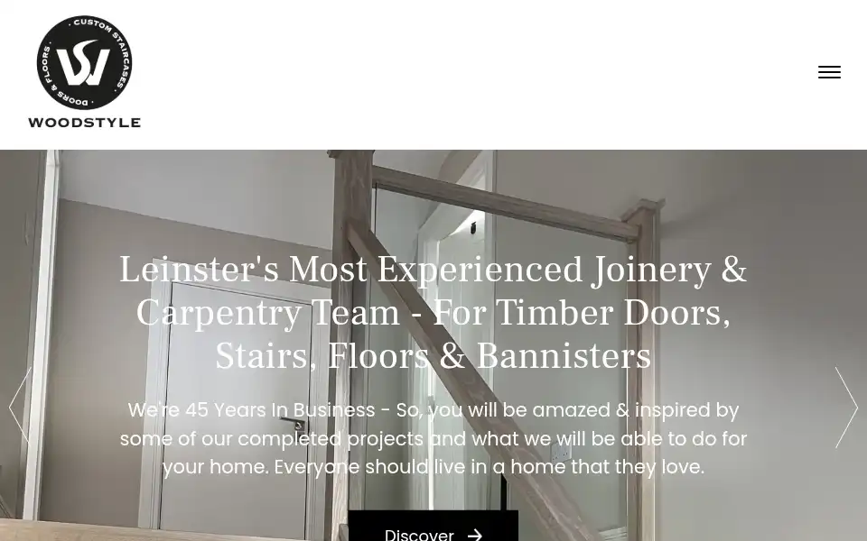 Screenshot of woodstyle.ie
