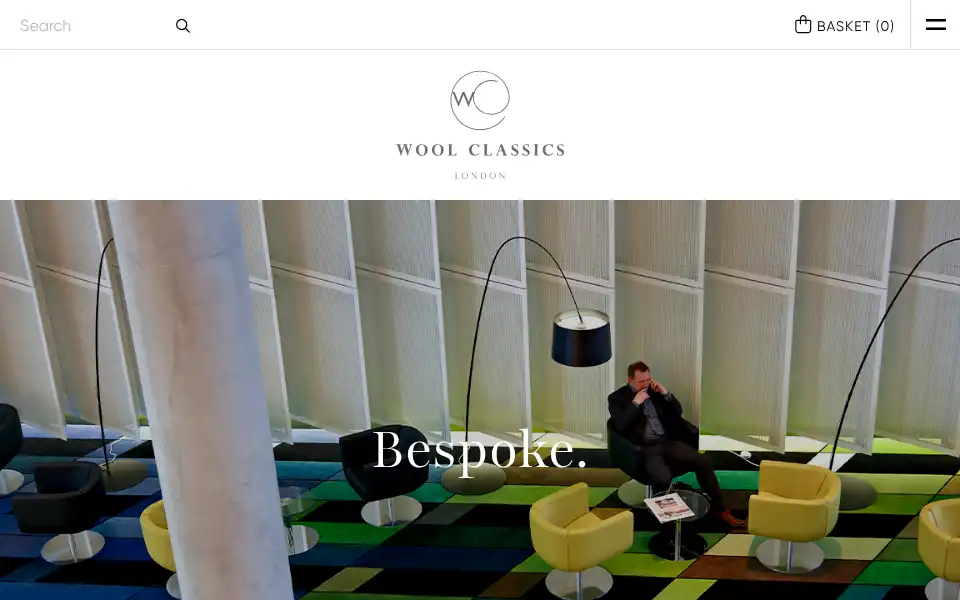 Screenshot of woolclassics.com