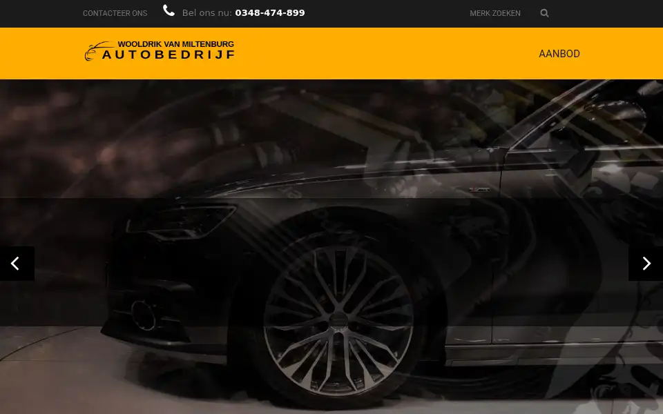 Screenshot of wooldrikvanmiltenburg.nl