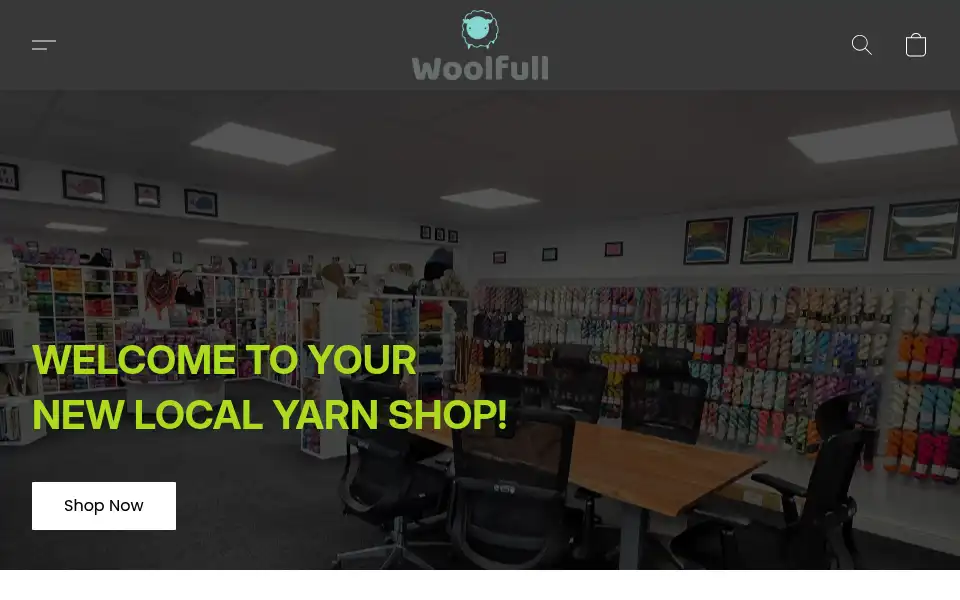 Screenshot of woolfull.com