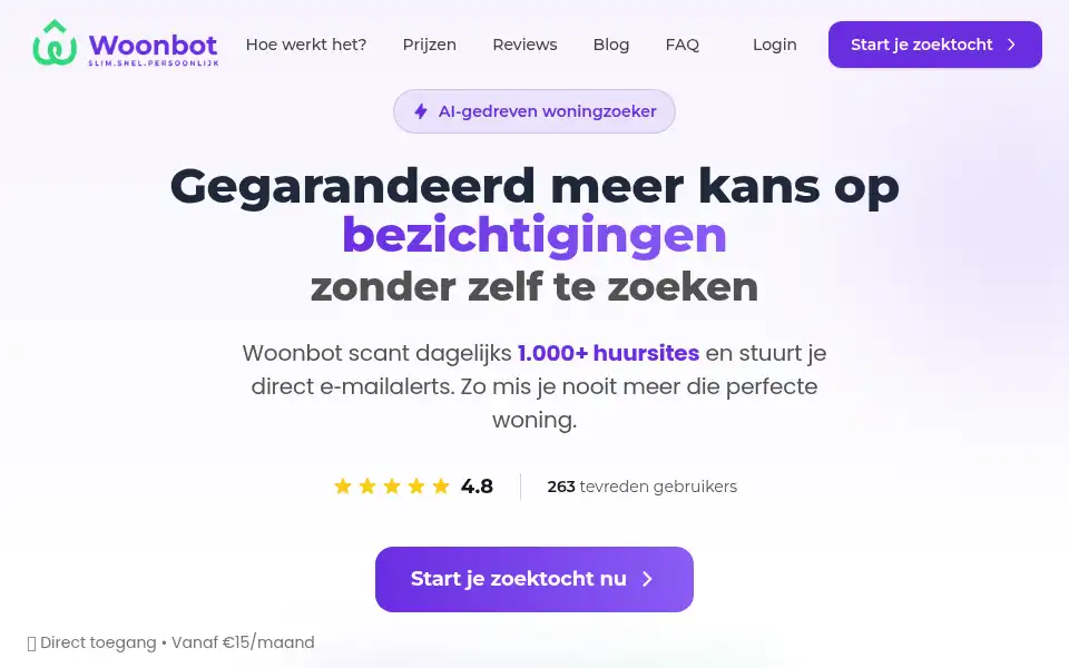 Screenshot of woonbot.nl