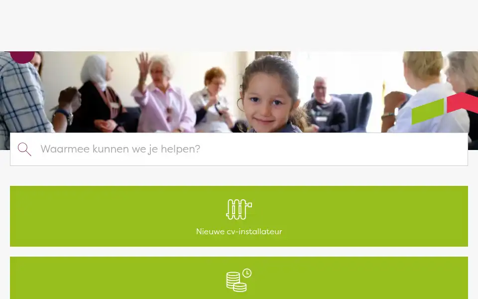 Screenshot of wooncompagnie.nl