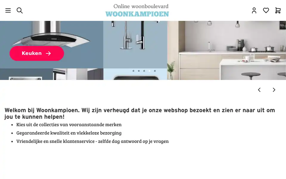 Screenshot of woonkampioen.nl