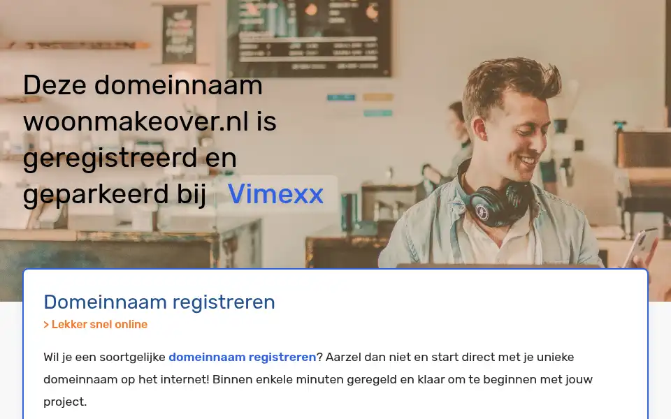 Screenshot of woonmakeover.nl