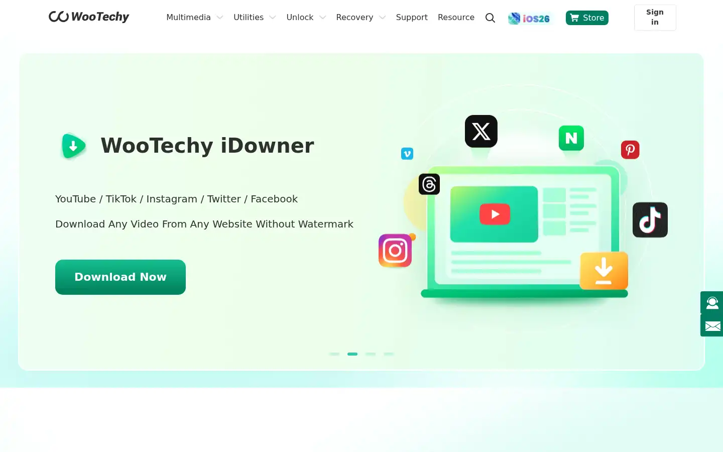 Screenshot of wootechy.com